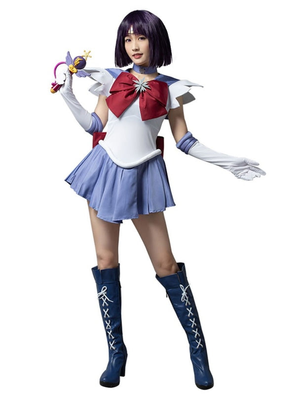 土萠ほたる / セーラーサターン コスプレ衣装 美少女戦士