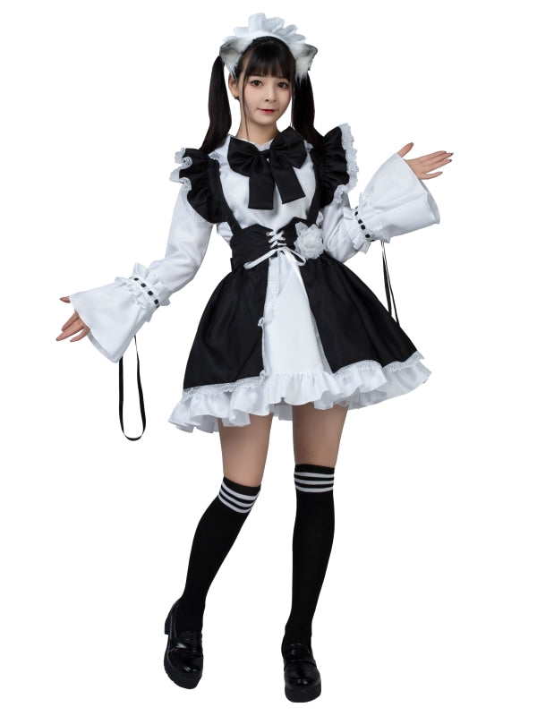 くう様❁オーダーメイド レディース服まとめ売り コーデ売り きれいめ OSYAREVO（オシャレボ）の「コスプレ ライン入り リボン×フリル