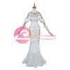 Uwowo Albedo Cosplay Anime Overlord Costume Women White Dress Halloween Christamas