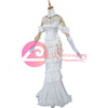 Uwowo Albedo Cosplay Anime Overlord Costume Women White Dress Halloween Christamas