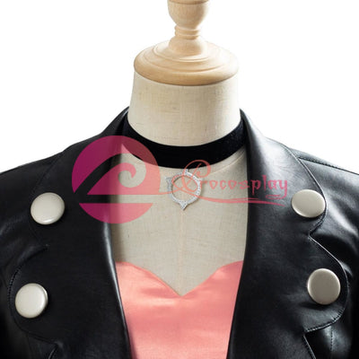 Pokemon Sword/shield Marnie Cosplay Costume Women Girls Dress