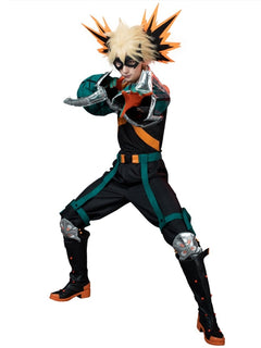 希少 未使用級 ヒロアカ 爆豪勝己 ヒーローコスチューム ジャージ punohiroakademia-bao-hao-sheng