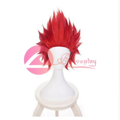 My Hero Academia Boku No Eijirou Kirishima Cosplay Wigs Red Hair Mp005657