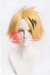 My Hero Academia Kaminari Denki Short Golden Cosplay Wig Mp005838 Wigs