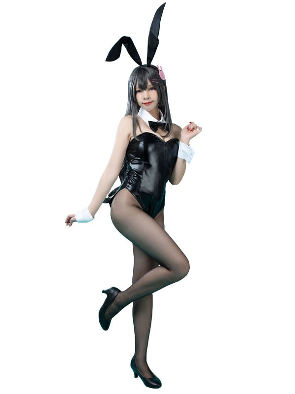 桜島麻衣 バニーガールVer コスプレ衣装 青春ブタ野郎はバニー