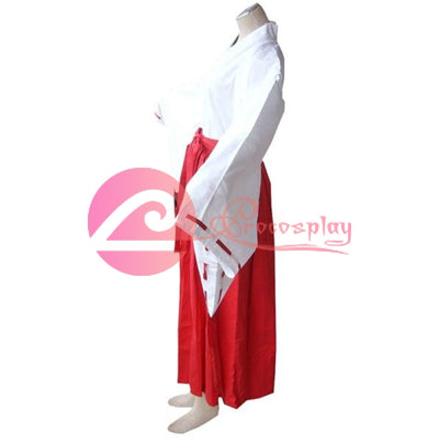 Inuyasha Kikyo Miko Japanese Anime Cosplay Costumes For Sale Costume