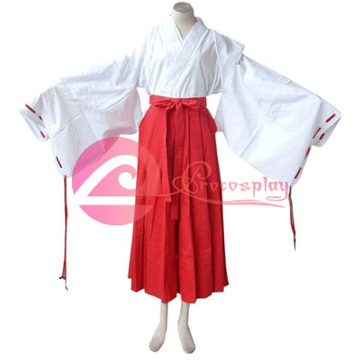 Inuyasha Kikyo Miko Japanese Anime Cosplay Costumes For Sale Costume