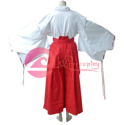 Inuyasha Kikyo Miko Japanese Anime Cosplay Costumes For Sale Costume