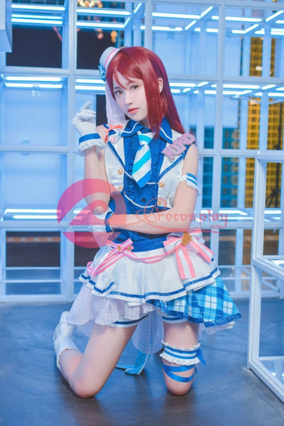 Aqours 桜内梨子 スクールユニティ コスプレ衣装 ラブライブ 