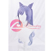 Genshin Impact Keqing Cosplay Wig Gradient Purple Long Curly Ponytails Hair C00003 Wigs