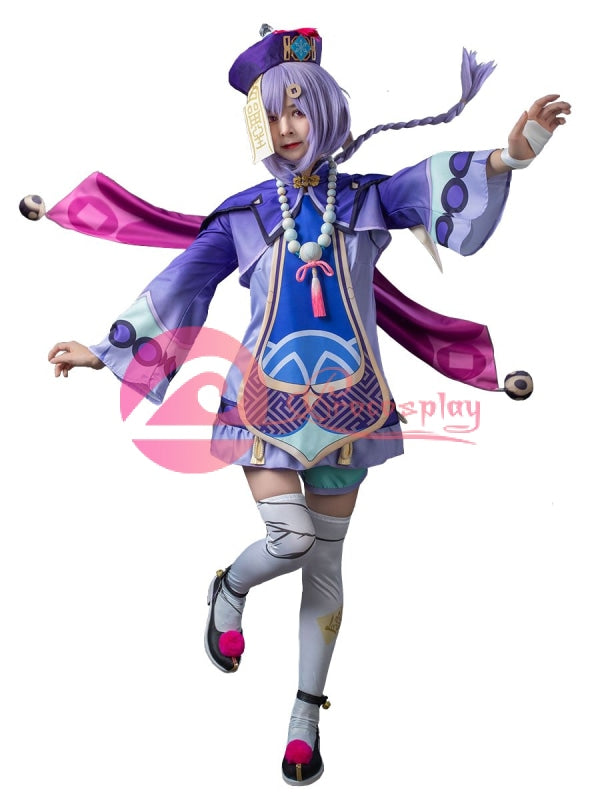 原神 七七 コスプレ衣装 三分妄想 原神 コスプレ 七七 ナナ 衣装セット