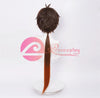 Genshin Impact Zhongli Ponytail Gradient Brown Wigs C00038 Cosplay Wig