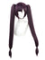 Mona Genshin Impact Purple Long Ponytail Straight Cosplay Wig C00069 Cosplay