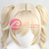 Game Genshin Impact Barbara Cosplay Wig Short Curly Light Golden Hair C00125 Wigs